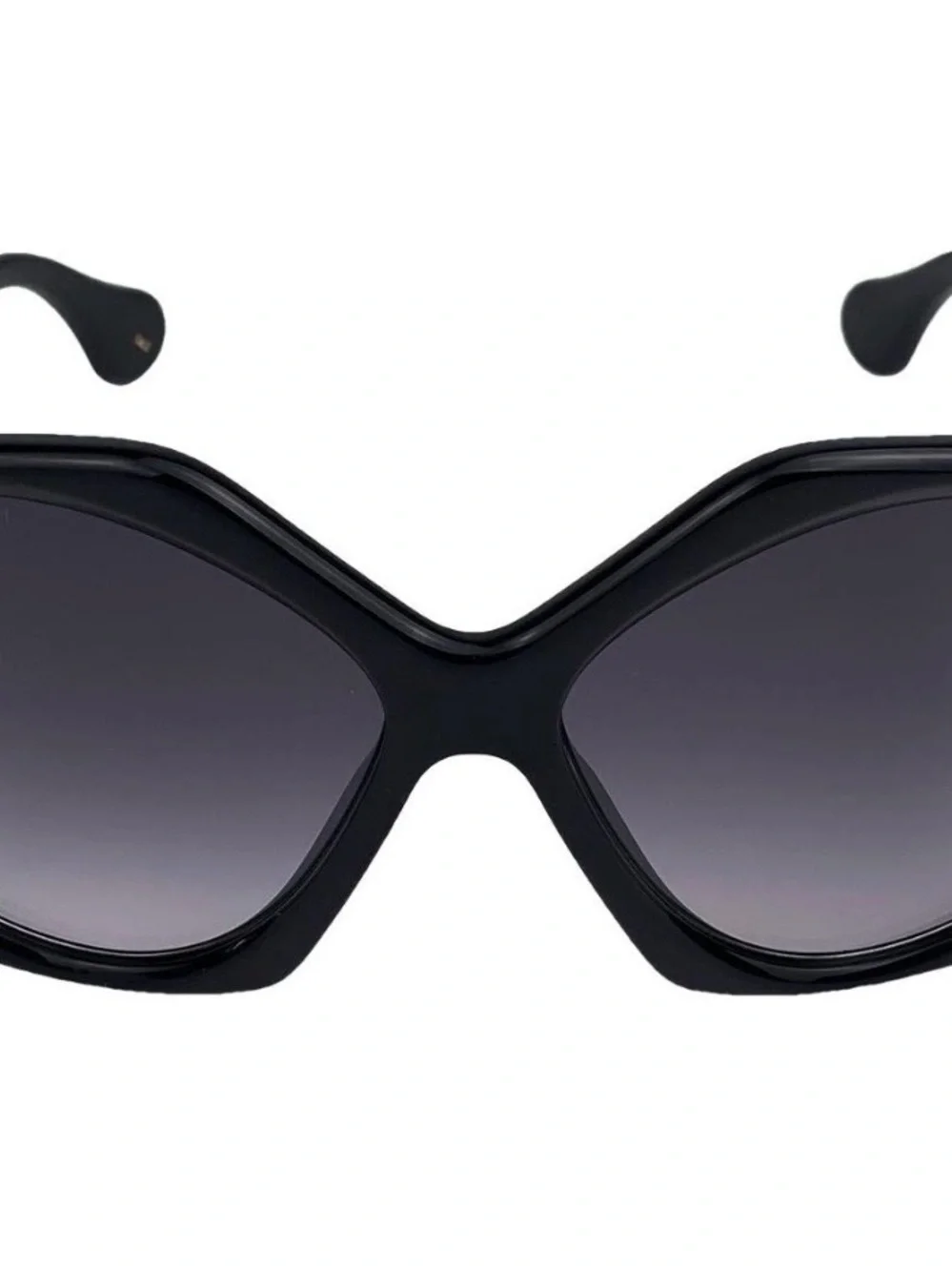 Gucci Black Oversized Fashion Sunglasses - Picture 7 of 9